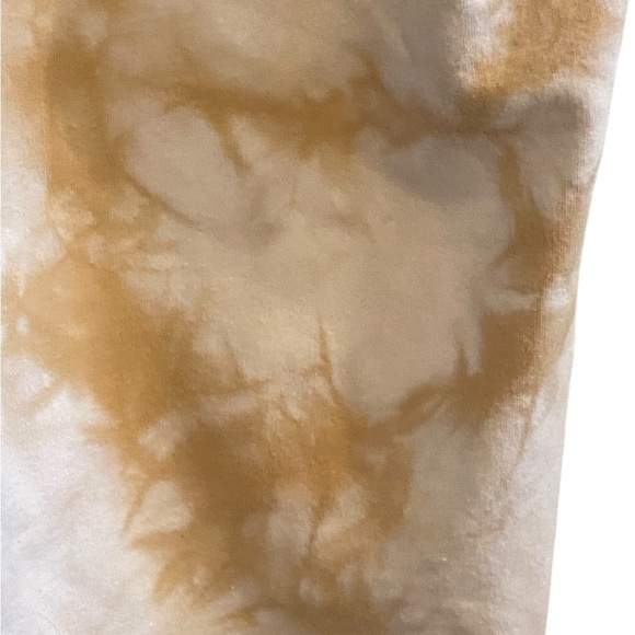 Vuori Laguna lounge oak Tie-Dye Joggers Tan White athleisure sweat pants Fall - Picture 8 of 10